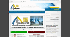 Desktop Screenshot of lasasesorias.net
